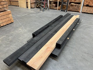 Div. zwart en blank douglashout